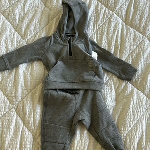 Baby boy grey sweatsuit